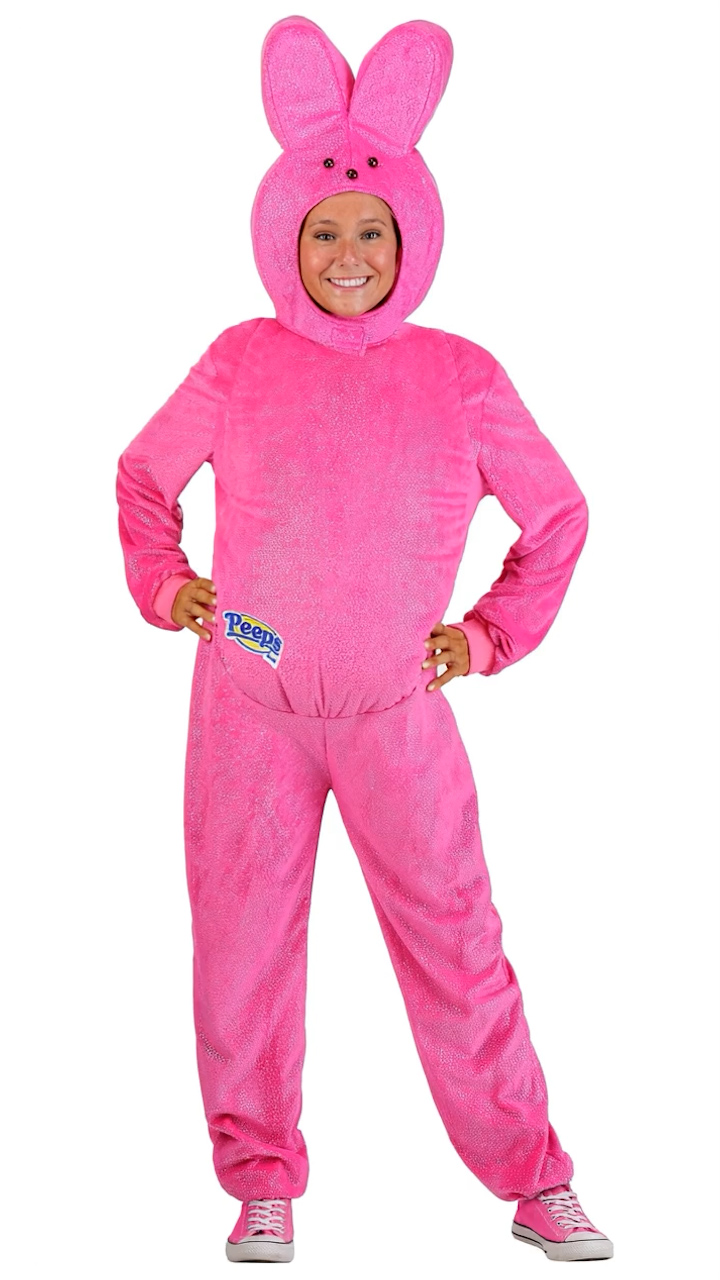 FUN94119AD Ai Adult Pink Bunny Peeps Costume